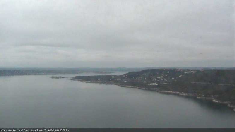 Lake Travis webcam, February 26, 2019 12:35 PM CT