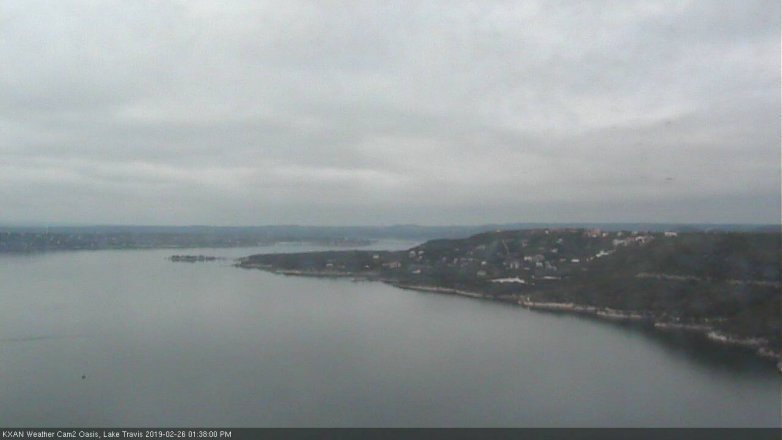 Lake Travis webcam, February 26, 2019 12:40 PM CT