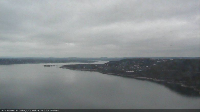 Lake Travis webcam, February 26, 2019 12:55 PM CT