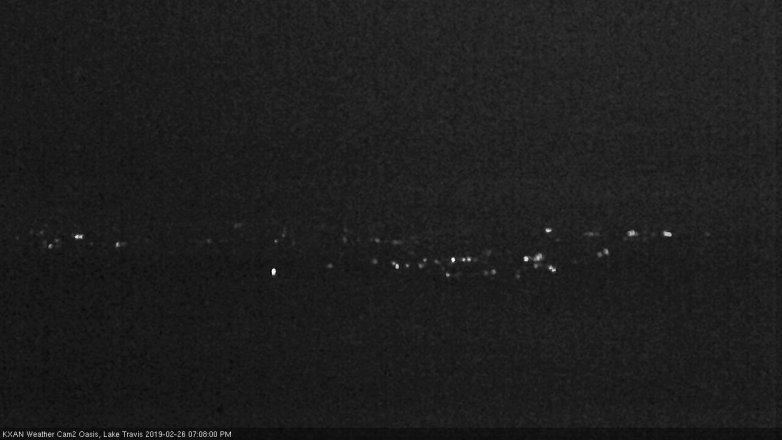 Lake Travis webcam, February 26, 2019 6:10 PM CT