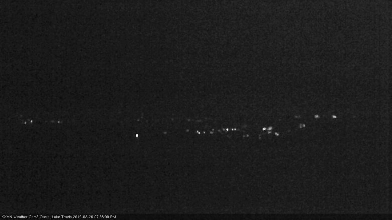 Lake Travis webcam, February 26, 2019 6:40 PM CT