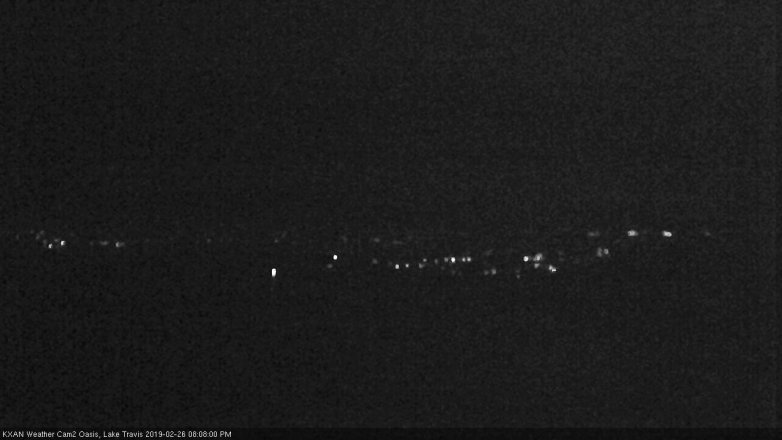 Lake Travis webcam, February 26, 2019 7:10 PM CT