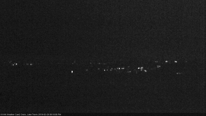 Lake Travis webcam, February 26, 2019 7:20 PM CT