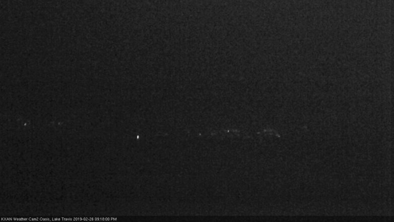 Lake Travis webcam, February 26, 2019 8:20 PM CT