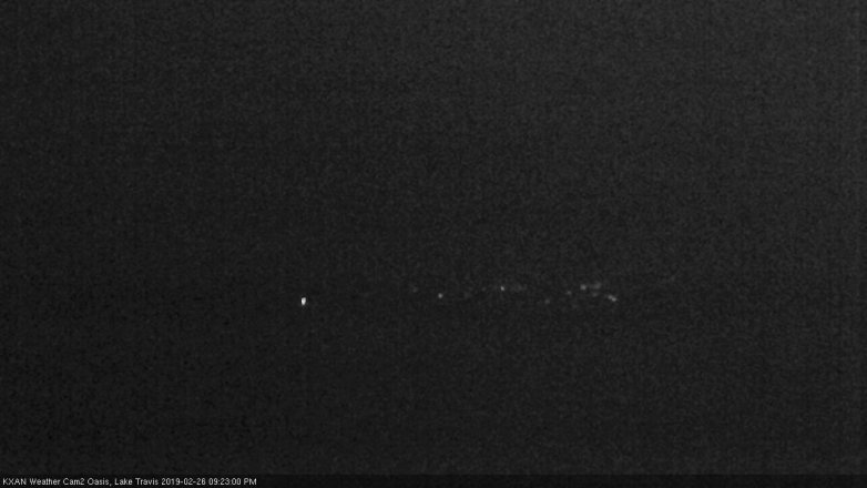 Lake Travis webcam, February 26, 2019 8:25 PM CT