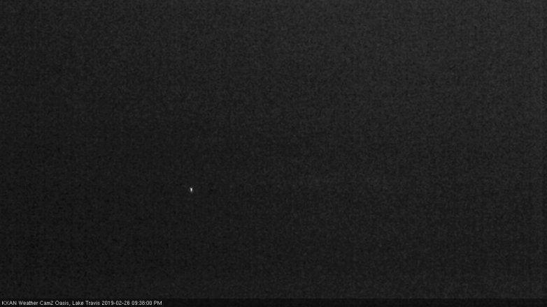 Lake Travis webcam, February 26, 2019 8:40 PM CT
