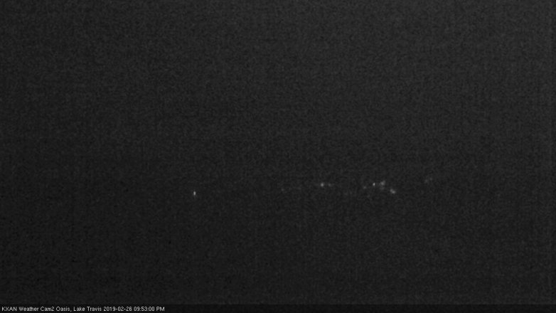 Lake Travis webcam, February 26, 2019 8:55 PM CT