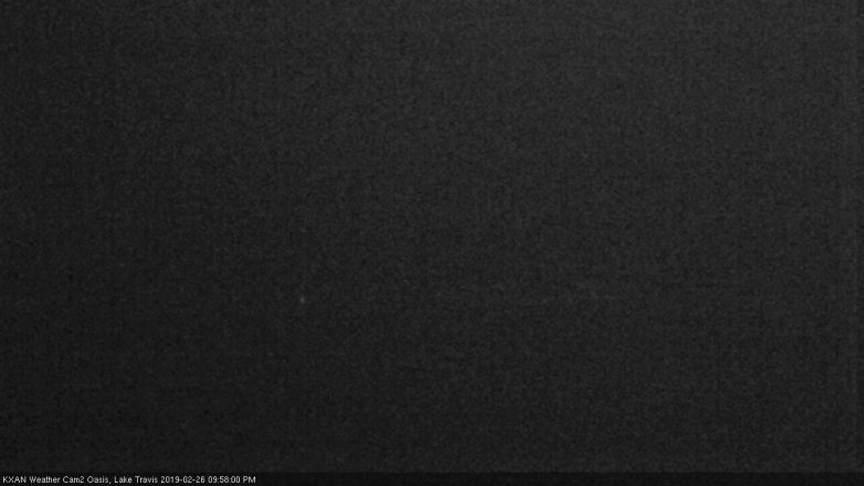Lake Travis webcam, February 26, 2019 9:00 PM CT
