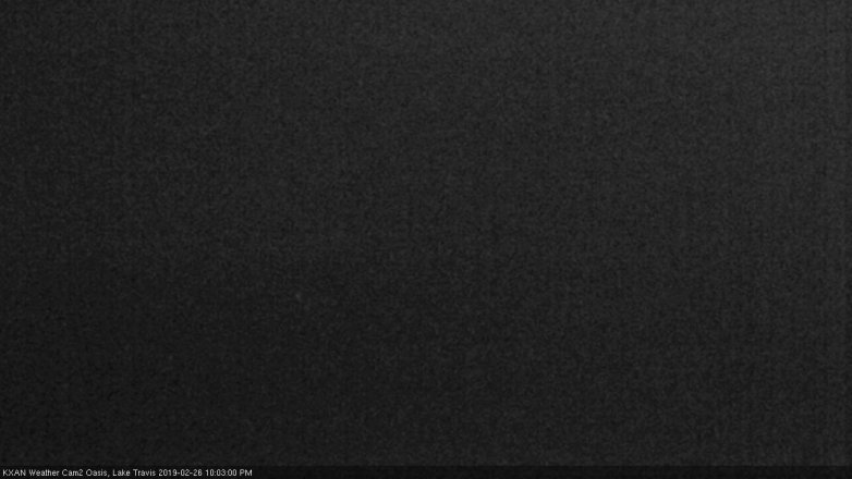 Lake Travis webcam, February 26, 2019 9:05 PM CT