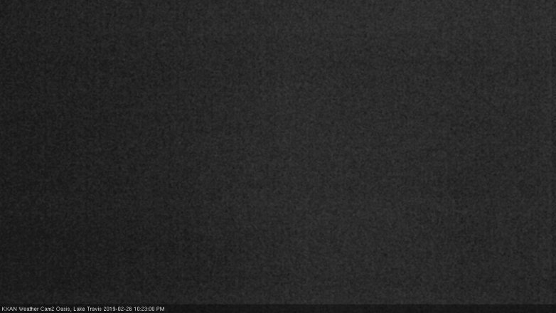 Lake Travis webcam, February 26, 2019 9:25 PM CT