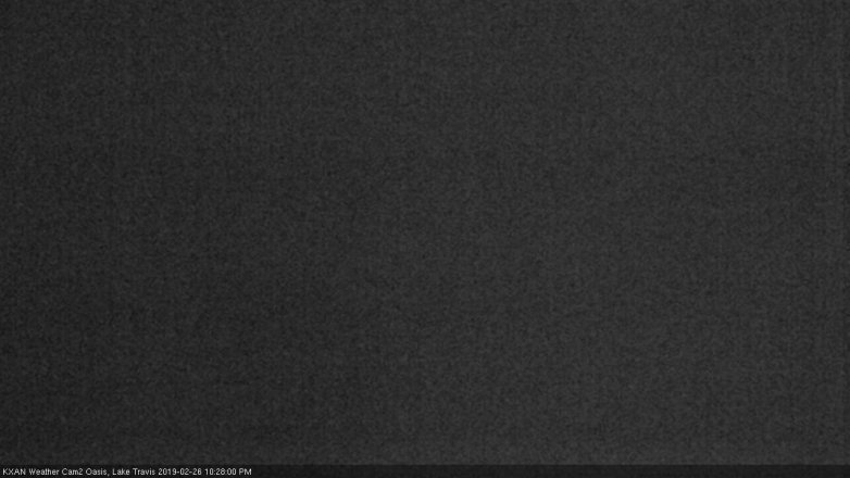 Lake Travis webcam, February 26, 2019 9:30 PM CT