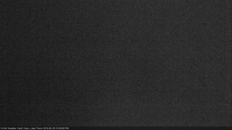 Lake Travis webcam, February 26, 2019 9:40 PM CT