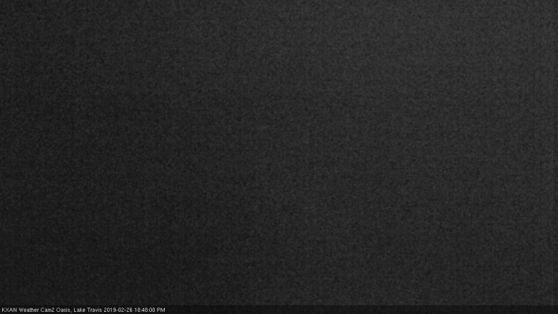 Lake Travis webcam, February 26, 2019 9:50 PM CT