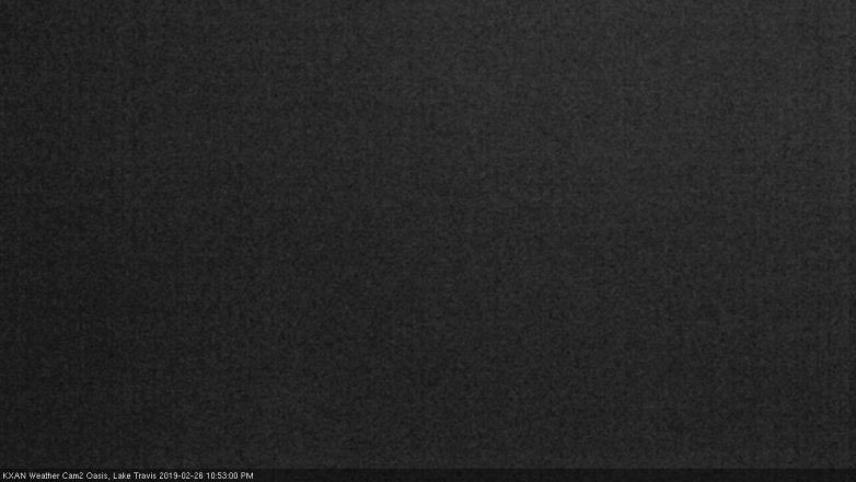 Lake Travis webcam, February 26, 2019 9:55 PM CT