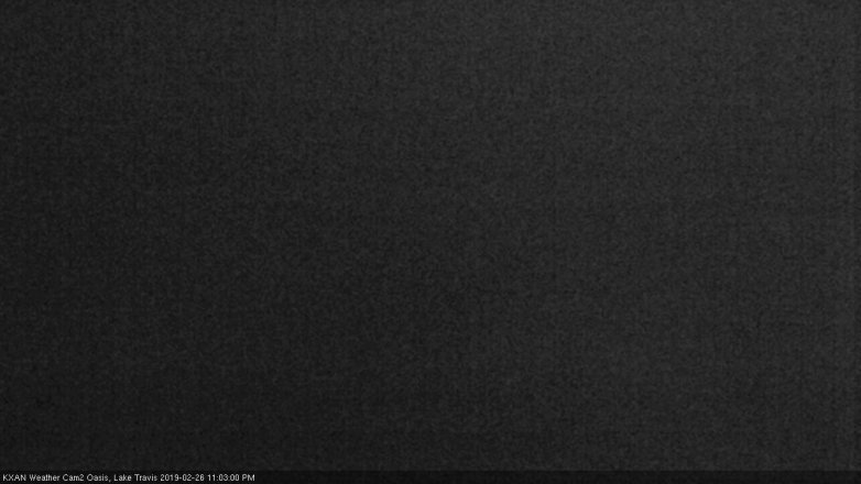 Lake Travis webcam, February 26, 2019 10:05 PM CT