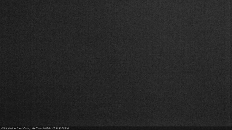 Lake Travis webcam, February 26, 2019 10:15 PM CT