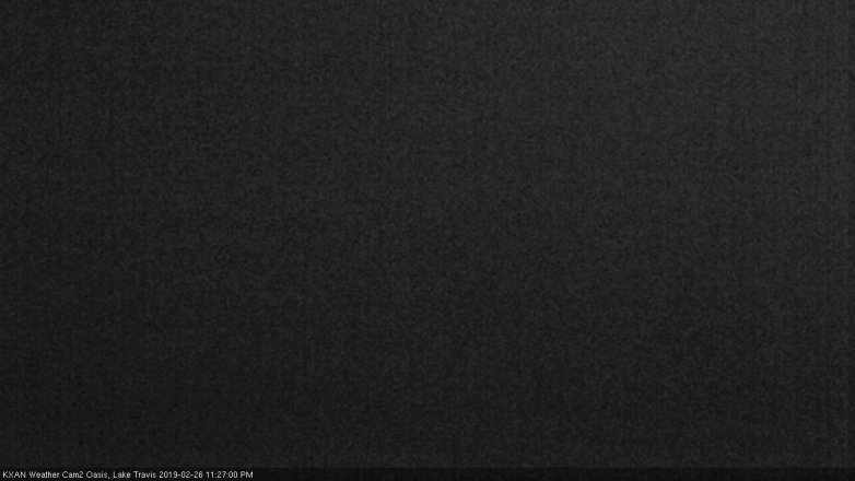 Lake Travis webcam, February 26, 2019 10:30 PM CT