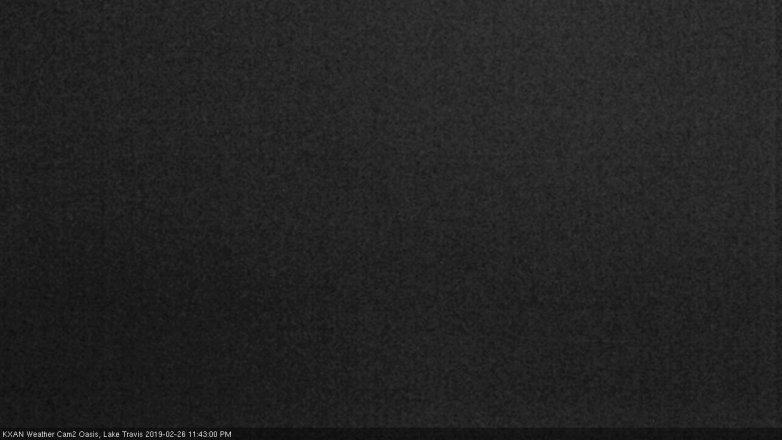 Lake Travis webcam, February 26, 2019 10:45 PM CT