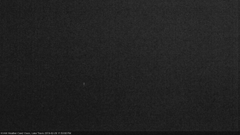 Lake Travis webcam, February 26, 2019 10:55 PM CT