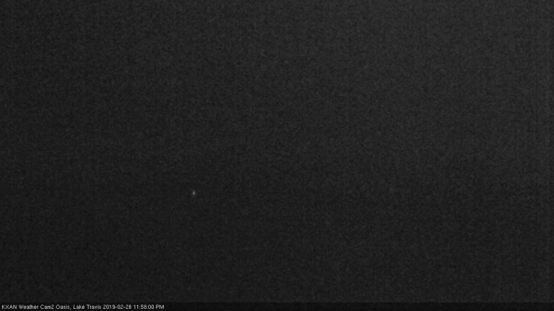 Lake Travis webcam, February 26, 2019 11:00 PM CT