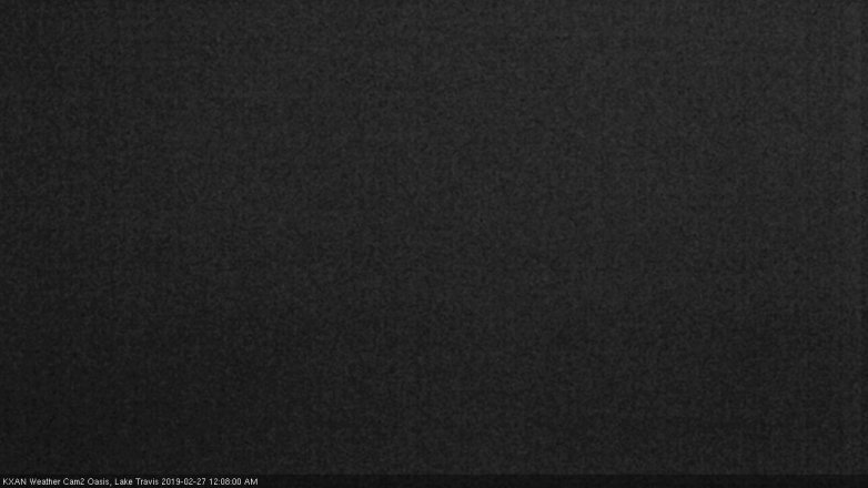 Lake Travis webcam, February 26, 2019 11:10 PM CT