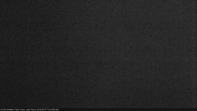 Lake Travis webcam, February 26, 2019 11:25 PM CT