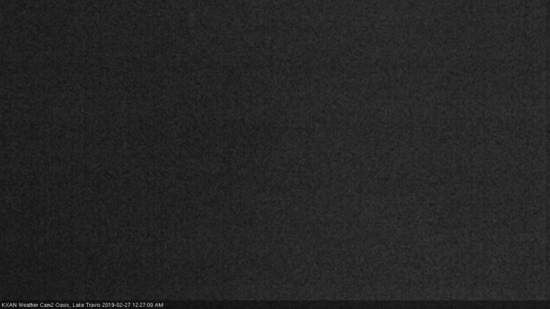 Lake Travis webcam, February 26, 2019 11:30 PM CT