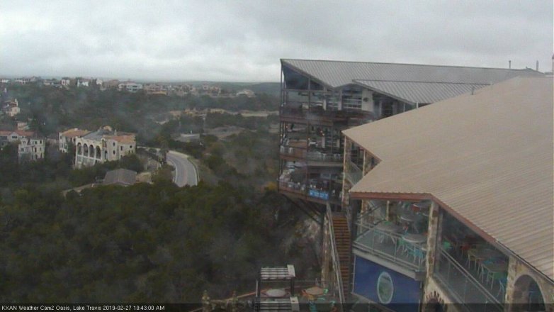 Lake Travis webcam, February 27, 2019 9:45 AM CT