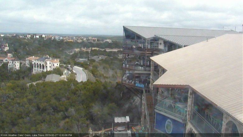 Lake Travis webcam, February 27, 2019 11:05 AM CT