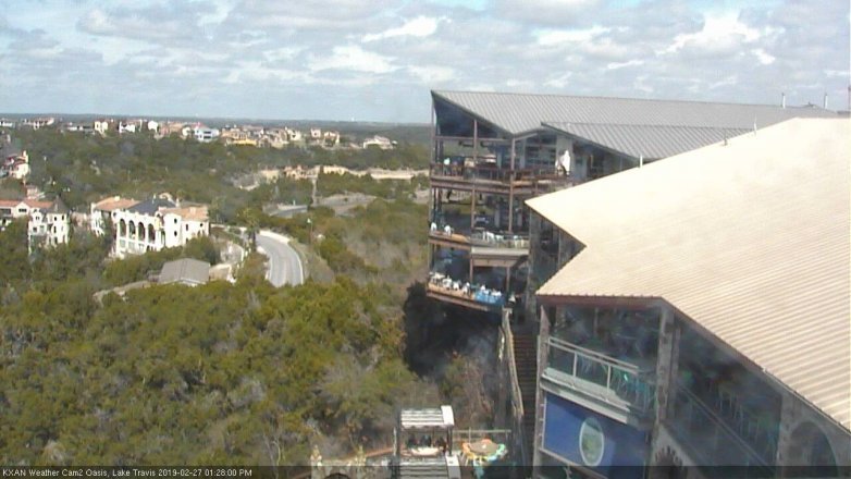 Lake Travis webcam, February 27, 2019 12:30 PM CT