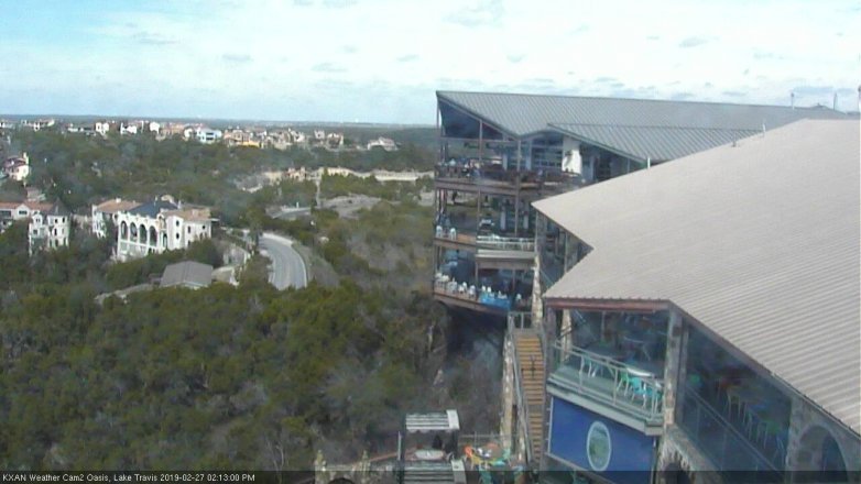 Lake Travis webcam, February 27, 2019 1:15 PM CT