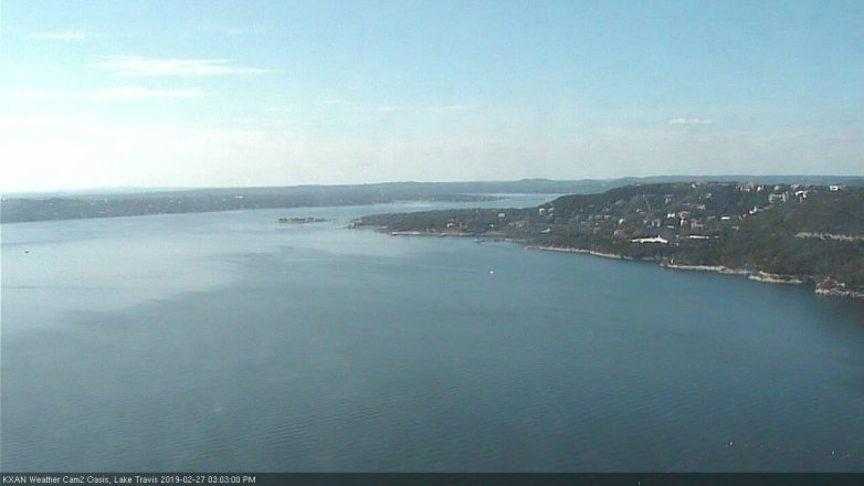 Lake Travis webcam, February 27, 2019 2:05 PM CT