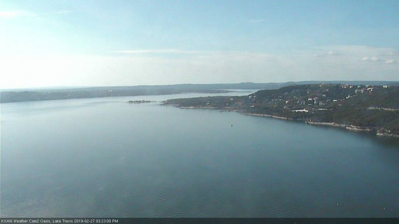 Lake Travis webcam, February 27, 2019 2:25 PM CT