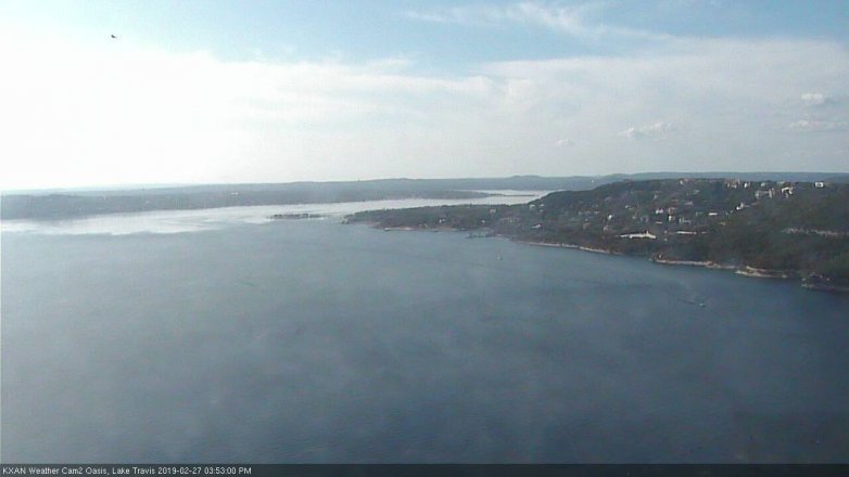 Lake Travis webcam, February 27, 2019 2:55 PM CT