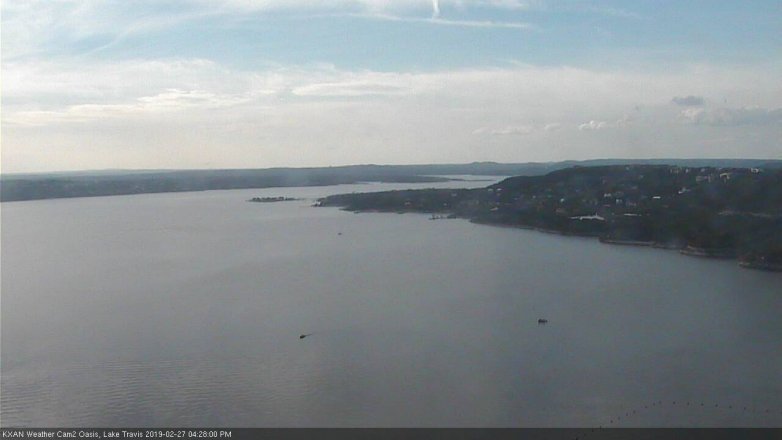 Lake Travis webcam, February 27, 2019 3:30 PM CT
