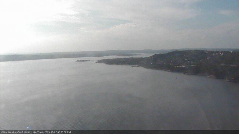 Lake Travis webcam, February 27, 2019 4:10 PM CT