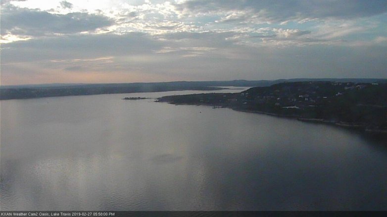 Lake Travis webcam, February 27, 2019 5:00 PM CT
