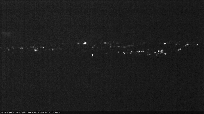 Lake Travis webcam, February 27, 2019 6:20 PM CT