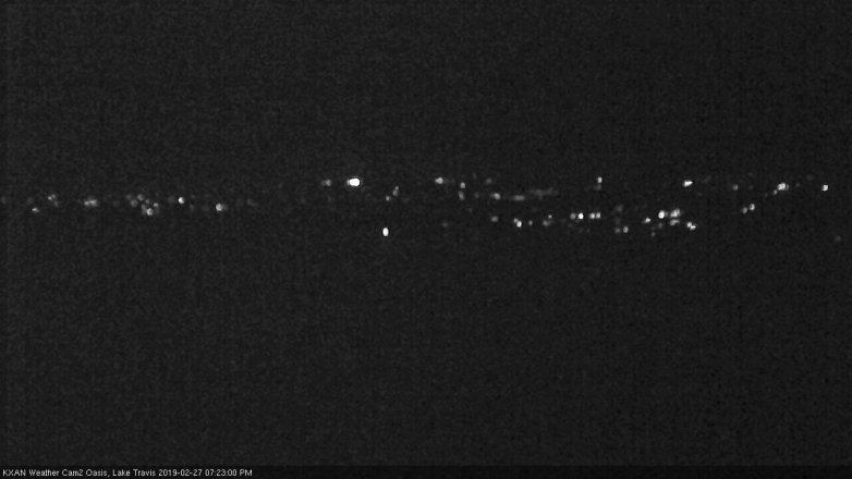 Lake Travis webcam, February 27, 2019 6:25 PM CT