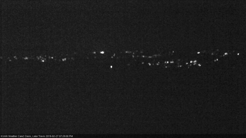 Lake Travis webcam, February 27, 2019 6:30 PM CT