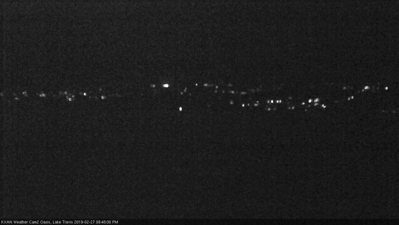 Lake Travis webcam, February 27, 2019 7:50 PM CT