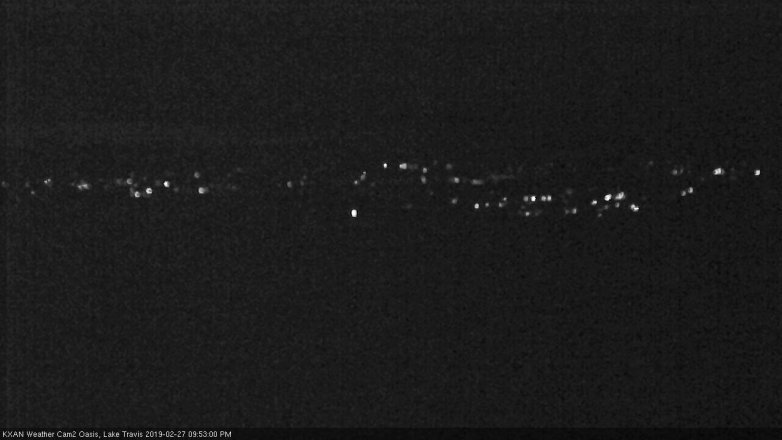 Lake Travis webcam, February 27, 2019 8:55 PM CT