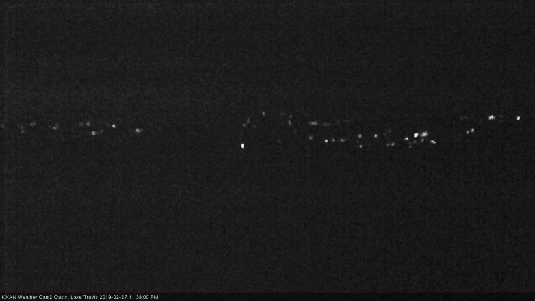 Lake Travis webcam, February 27, 2019 10:40 PM CT