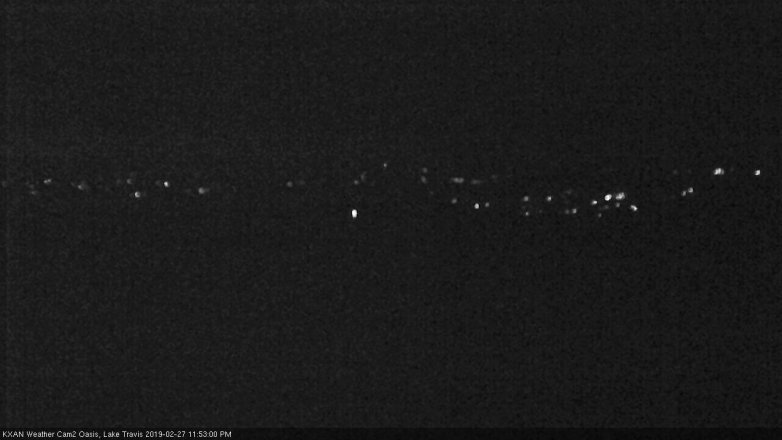 Lake Travis webcam, February 27, 2019 10:55 PM CT