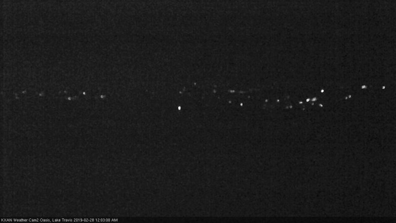 Lake Travis webcam, February 27, 2019 11:05 PM CT