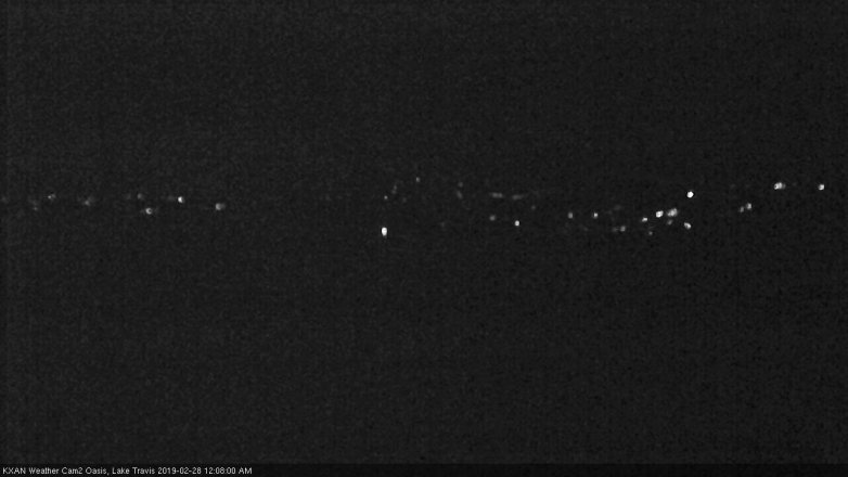Lake Travis webcam, February 27, 2019 11:10 PM CT