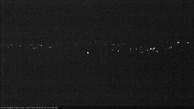 Lake Travis webcam, February 27, 2019 11:15 PM CT