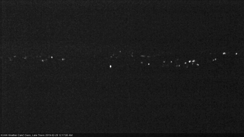 Lake Travis webcam, February 27, 2019 11:20 PM CT