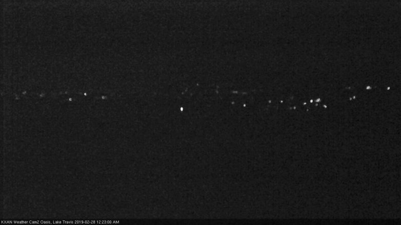 Lake Travis webcam, February 27, 2019 11:25 PM CT