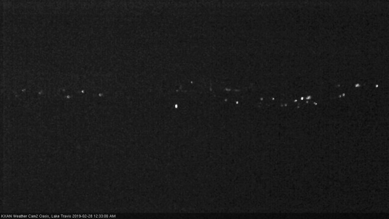 Lake Travis webcam, February 27, 2019 11:35 PM CT
